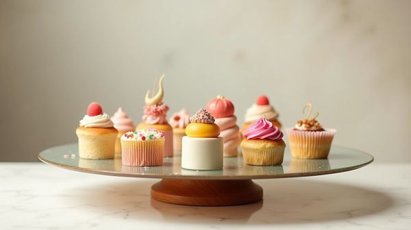 Optimisez la présentation de vos gâteaux avec un plateau tournant